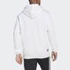 adidas Originals Trefoil Logo Print Sport Langarm Hoodie Herren Hoodie Weiß HC7164