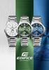Orologio da polso Casio Edifice prodotto genuino nazionale vetro zaffiro EFR-S108DJ-1AJF da uomo nero