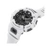 Casio 200 metre su geçirmez Kuvars reçine kayış 57,5*53,4mm erkek ve kadın için aynı stil gri kadran GA-700-7ARP