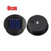 Solar Panel with LED Lantern Light Lid Solar Lights Top Replacement Part for Outdoor Hanging Lanterns DIY Table Lights Decor
