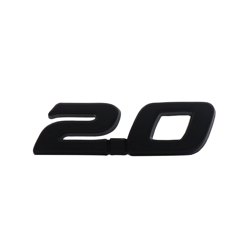 3D Премиум 2.0 для автомобиля Крыло багажник Задний капот Наклейка Эмблема Значок Наклейка Аксессуары black