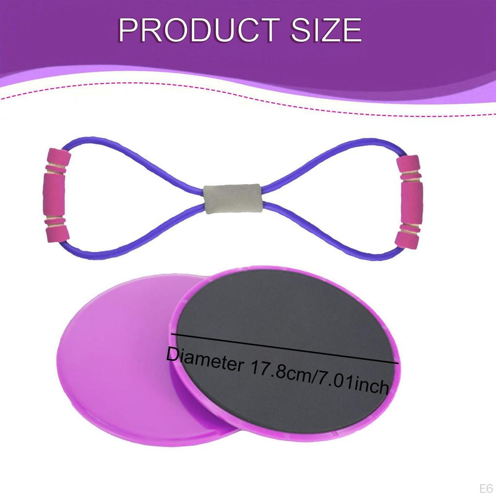 Exercise Sliders Core Gliding Discs Fitness for Yoga Pilates