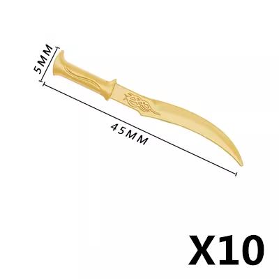 Mittelalterliche Militärzubehör Bausteine Ritter Figuren Waffe Schild Rüstung Helm Speer Bogen Armbrust Axt Hammer Spielzeug K026