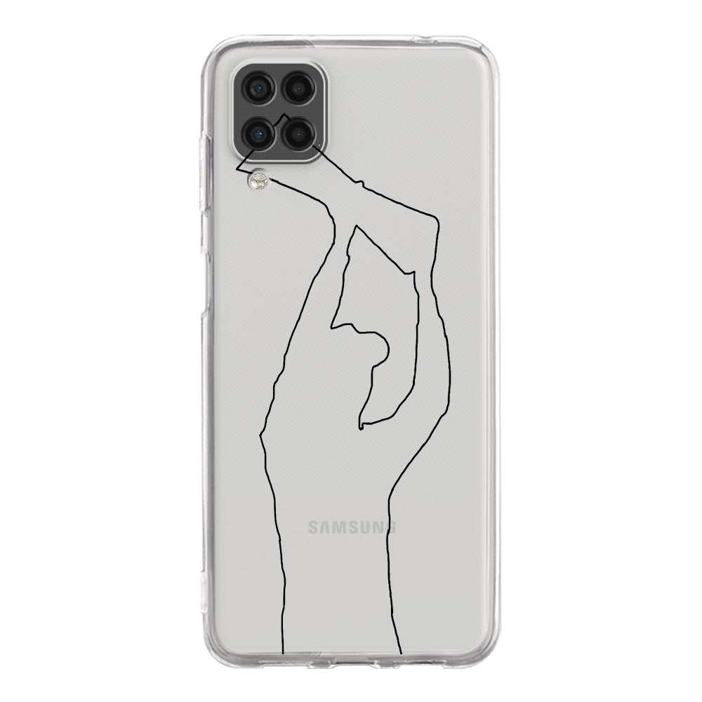 Phone Case For Samsung A13 A33 A35 A55 A73 A53 A23 A51 A71 A21S A12 A31 A41 A05s A03S A15 A25 A32 5G Clear Cover F1 Number 33