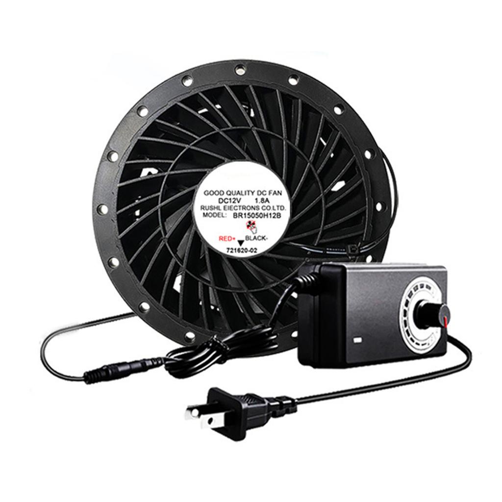 Ventilator de evacuare 6500RPM 12V 1.8A Ventilator extractor de aer pentru eliminarea umidității Proiecte bucătărie baie