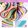 COOLBOTANG Paper Quilling Kit 19 Pieces 45 Colors 900 Strips Gradient Color DIY Craft Artificial Flower Materials Home Party Decorations Gift Suitable