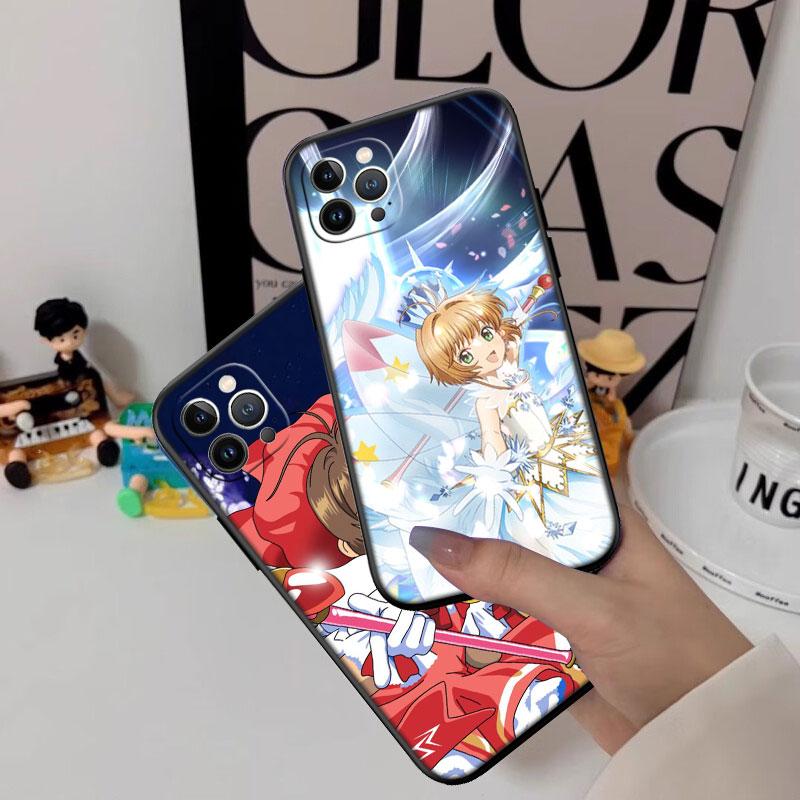 TR7 C-Cardcaptor S-Sakura Shell Phone Case for OPPO A40 A60 A80 A15 A16 A16K A12 A17 A17K A54 A54S A53 A53S A55 A56 A57 A98 F23