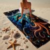 Cthulhu Mythos Artwork Beach Towel, Super Soft Microfiber, Gift for Her/Him, Birthday, for Pool, Beach, Travel, Home Decor Fan gifts
