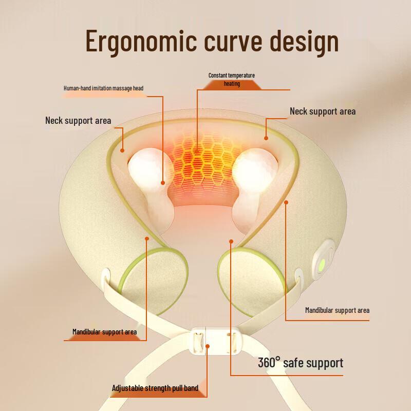 Hezheng U-shaped Kneading Neck Massager