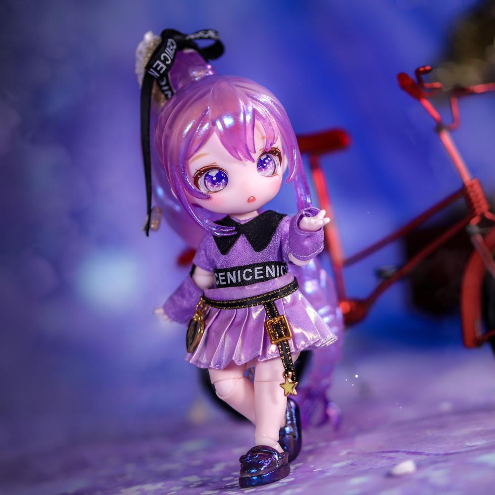 ICY DBS Dream Fairy Maytree OB11 Doll 13 Ball Joint Body Constellation Series Collectible Cute Animal 13cm SD Gift BJD