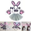 Halloween Easter Bunnies Costumes for Kids Animal Costume Cosplay Accessories