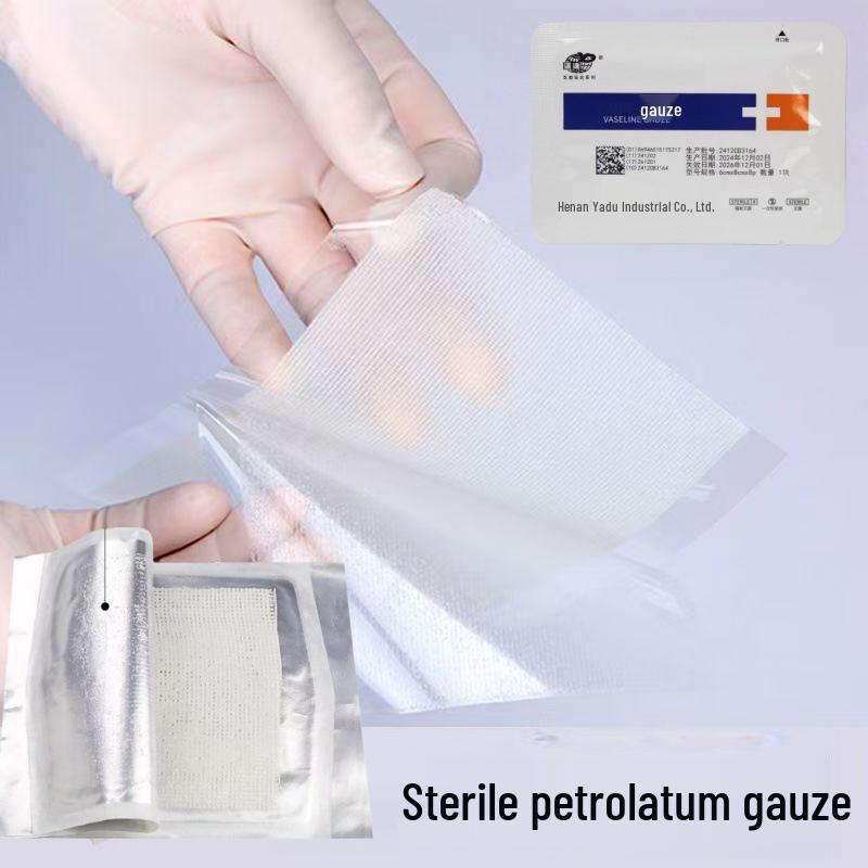 

Yadou Postoperative Sterile Paraffin Gauze Patch for Wound Care and Anti-Adhesion