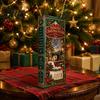 Creative Christmas Keepsake Sewing Workshop Advent Calendar, 24-Day Countdown Box with Miniature Unique Holiday Collection Acrylic Ornaments