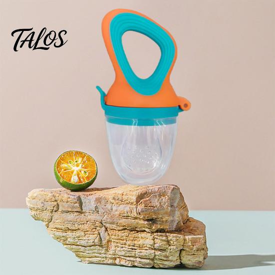 Fresh Food Feeder for Baby Silicone Fruit Pacifier, Self Feeding And Teething Easy Grip Teether Relief Toy, to Hold Seamless Odorless Toddler Nibbler