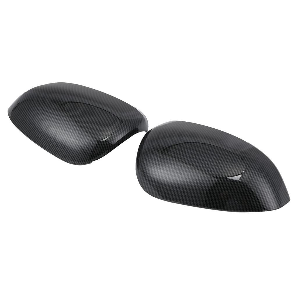 2PCS Carbon Fiber Rearview Mirror Covers for Prius Easy Installation 30/Wish/Reiz -