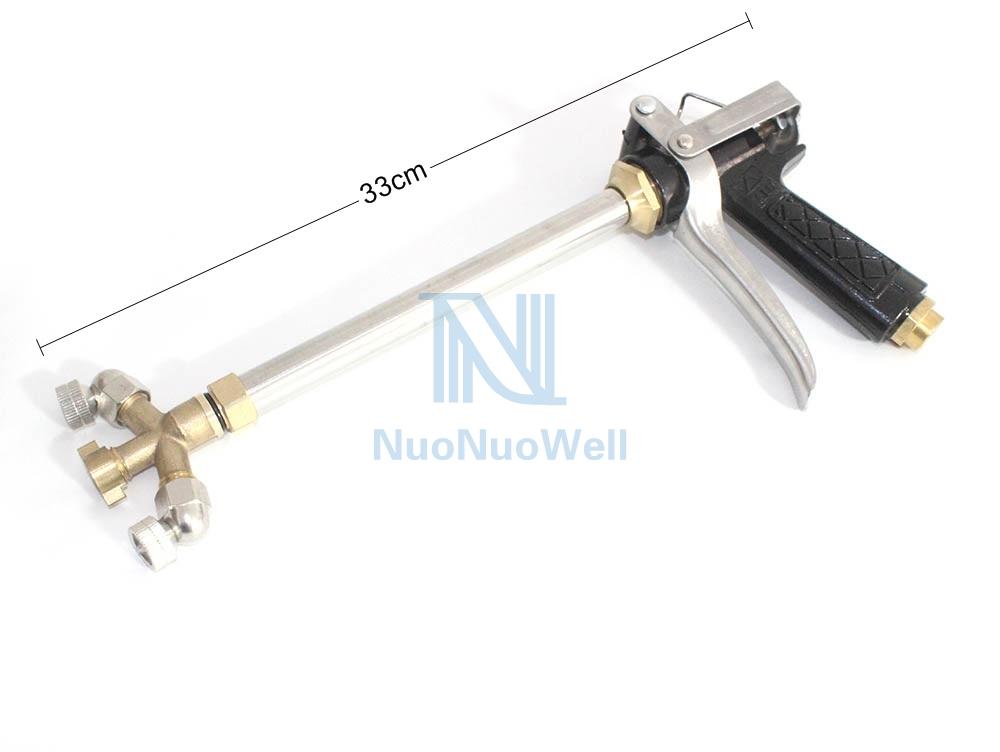 NuoNuoWell Agricultural High-Pressure Spray Gun D-5 Cooper Atomizing Nozzle Fruit Tree Pesticides Saving Sprayer Wide Angle