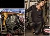 Unisex Vintage Motorcycle Helmet Built-in Lens Open Face Helmet