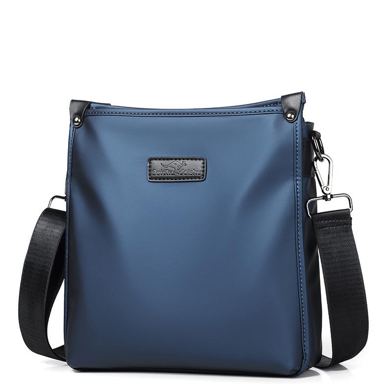 New Men's Large Capacity One Shoulder Oblique Span Laptop Bag Vertical Oxford Cloth Men's Bag Business Backpack