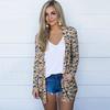 GMXIA Autumn Women's Print Cardigan Long-sleeved Casual Coat