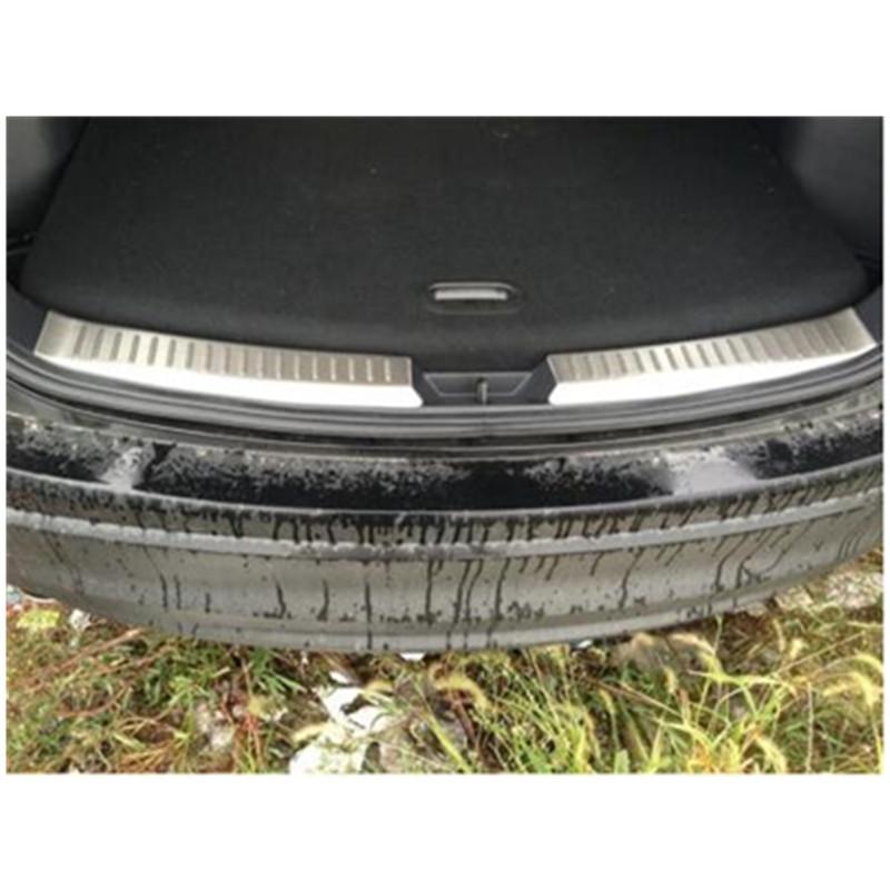 Bilskydd av hög kvalitet i rostfritt stål, bakre stötfångarskydd, tröskel Trunk Trim för Mazda CX-5 CX5 KE 2012-2016 bil