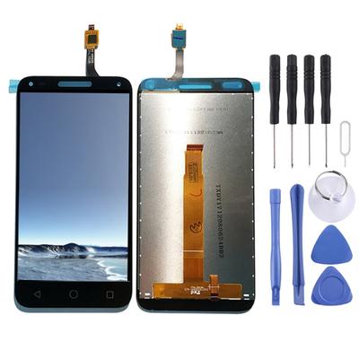 Alcatel U5 3G 4047 / 4047D / 4047G / OT4047 / OT4047D / OT4047G için OEM LCD Ekran Digitizer ile Tam Montaj (Siyah)