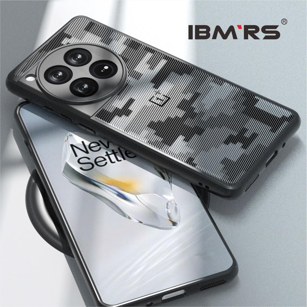 (Comes with wrist strap)[Precise Cutouts for Camera Lenses] for OnePlus Ace 12 camo phone case,Clear Hard Back Shockproof Advanced Protective Cover