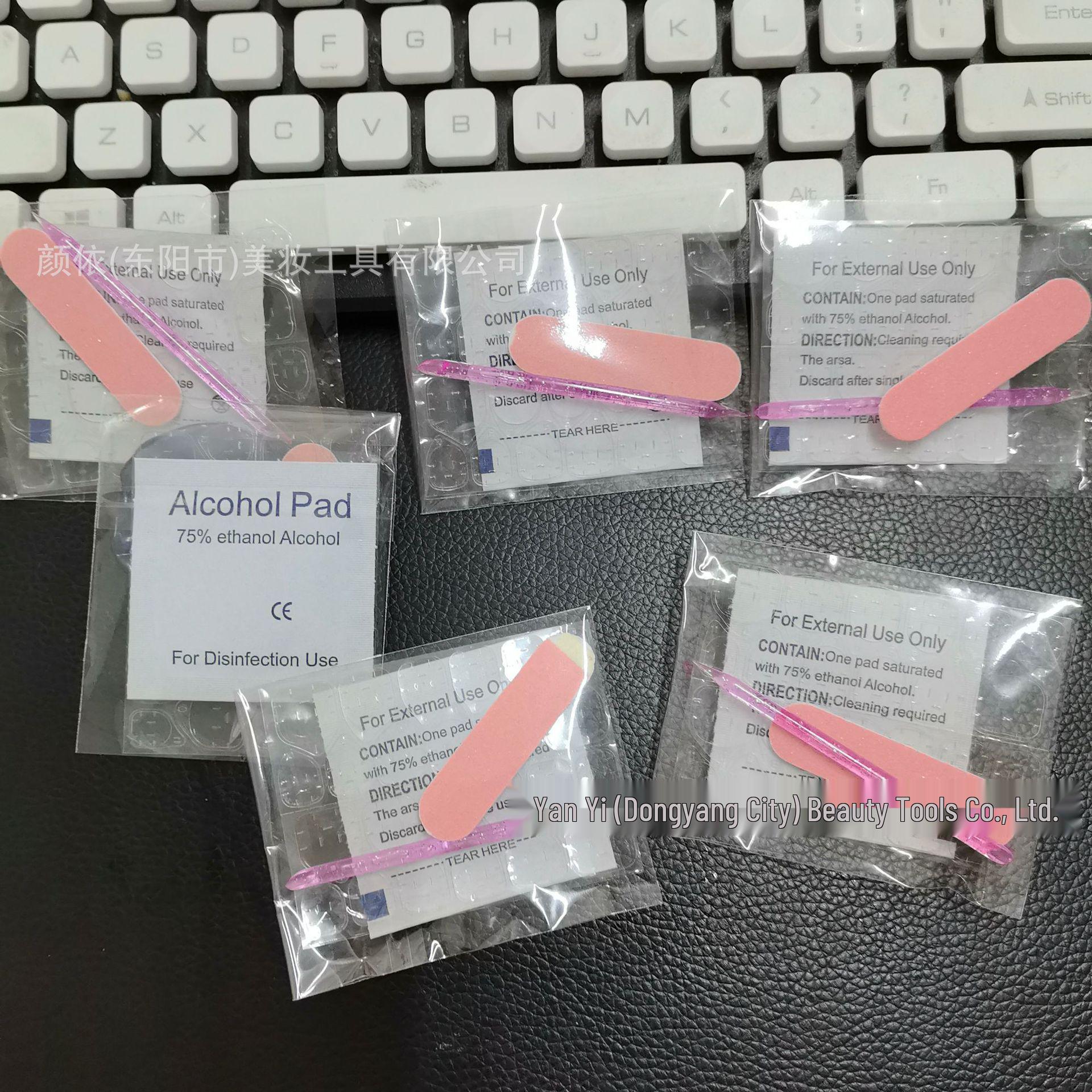 Portable Four-Piece Disposable Wearable Nail Set for Manicure Others