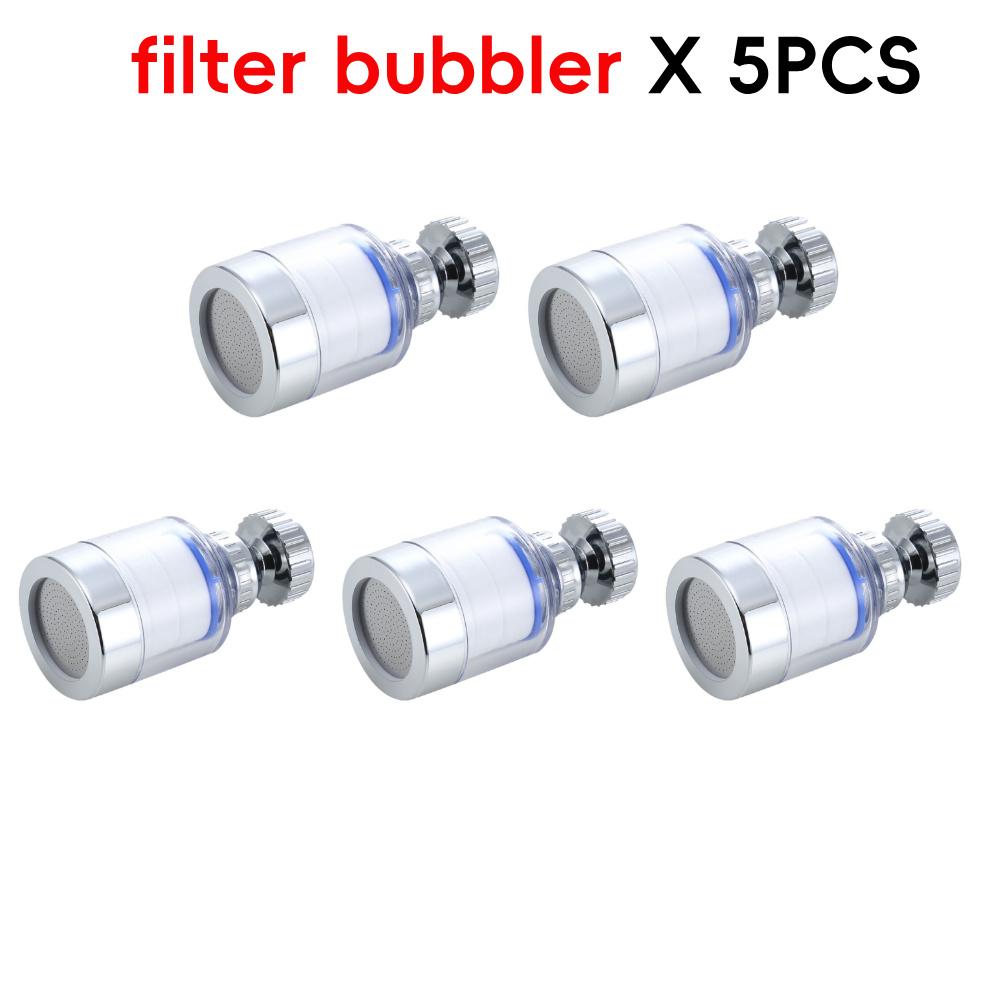 Faucet Water Filter for Kitchen for Bathroom Element Remove Chlorine Element Remove Chlorine Heavy Metal Faucet Adapter