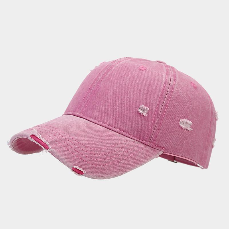 Classic Baseball Cap For Men Women With Water Wash Retro Style Sun Protection Adjustable Fit
