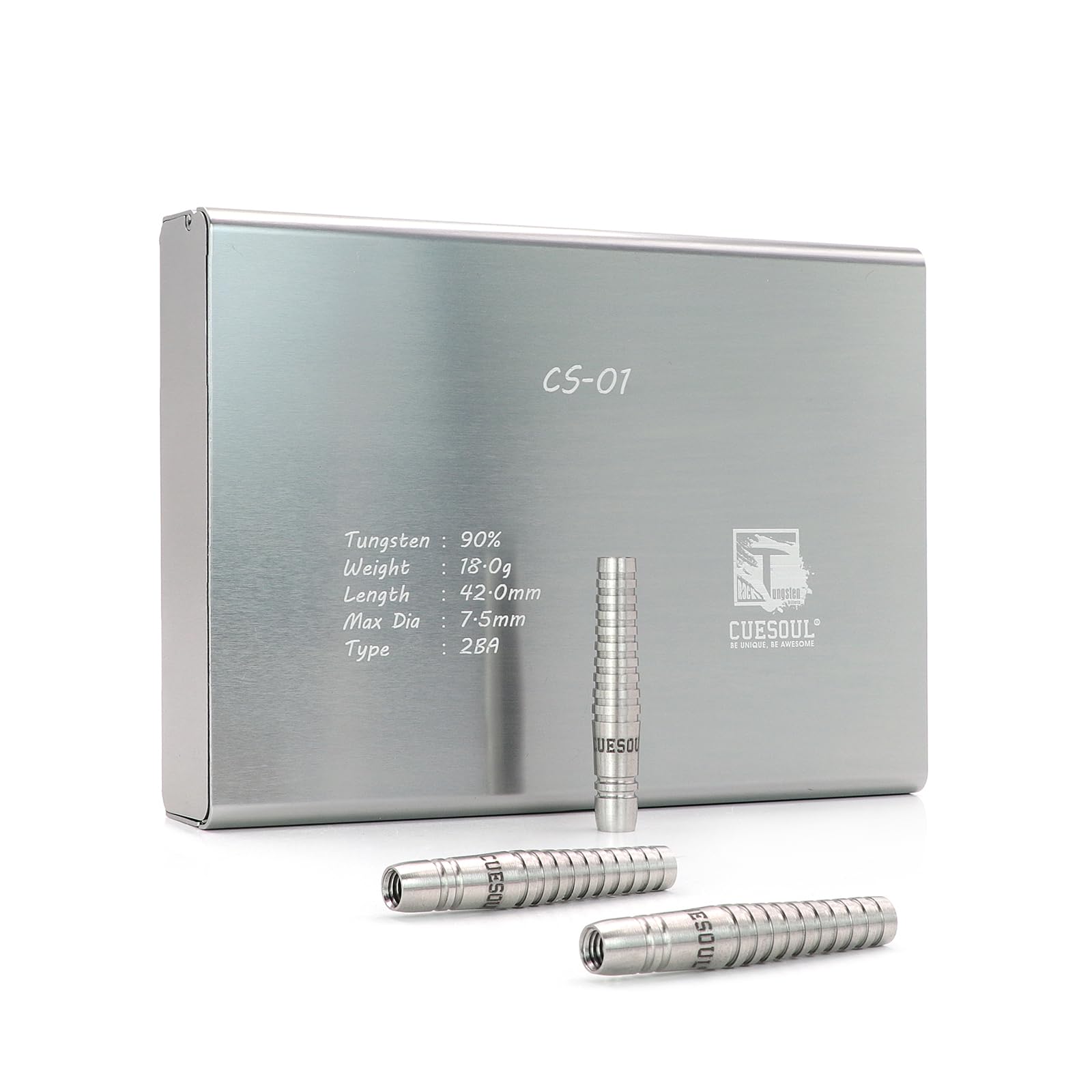 

CUESOUL CS Series Soft Tip Tungsten Set 18g 90% 3-Piece CS-01 (CSDP-BS012-2)