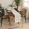 Modern Minimalist Vintage Lace Tassel Table Runner for TV Cabinet and Dining Table