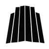 6Pcs Car Door Window Pillar Posts Trim Covers Sticker For Honda CR-V for CRV 2007 2008 2009 2010 2011