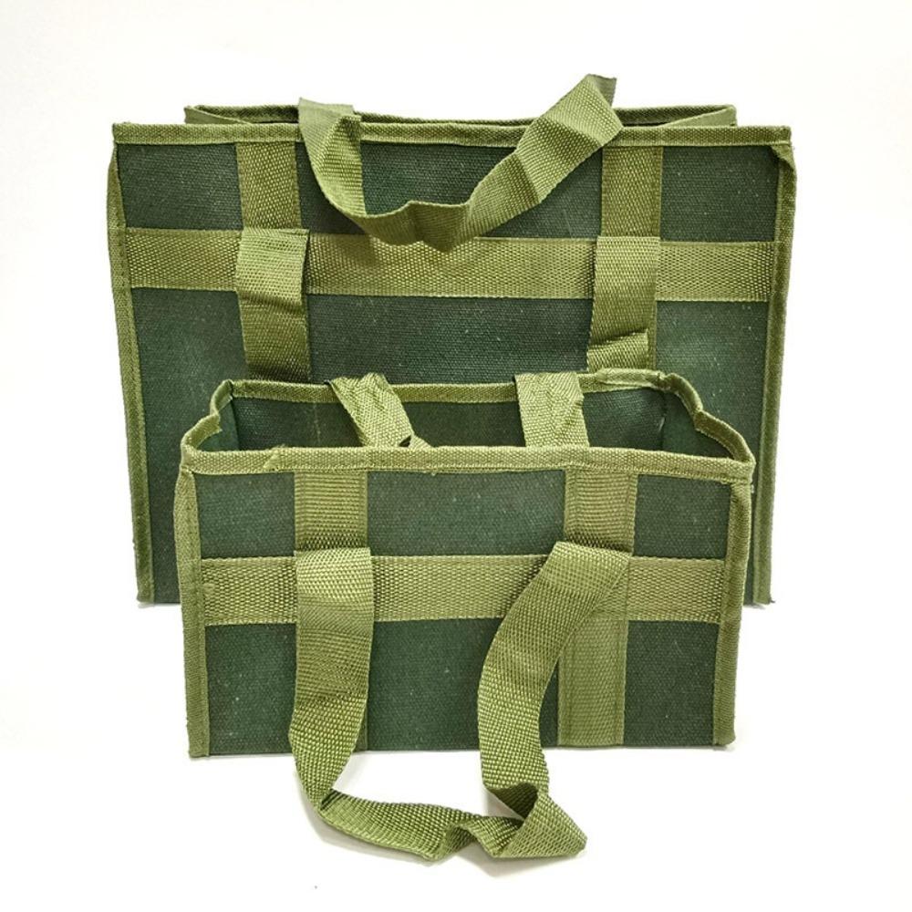 Canvas Handheld Tool Bag High Strength Electrician Repair Organizer  Garden Supplies
