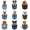 9Pcs 9 Styles Plastic Heat Transfer Film Logo Stickers Set for DIY T-Shirt Dog 95x49~75mm