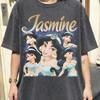 Comfort Colors Fairytale Princess Jasmine Shirt, Fairytale Princess Shirt, Cartoon Girl Trip Shirt