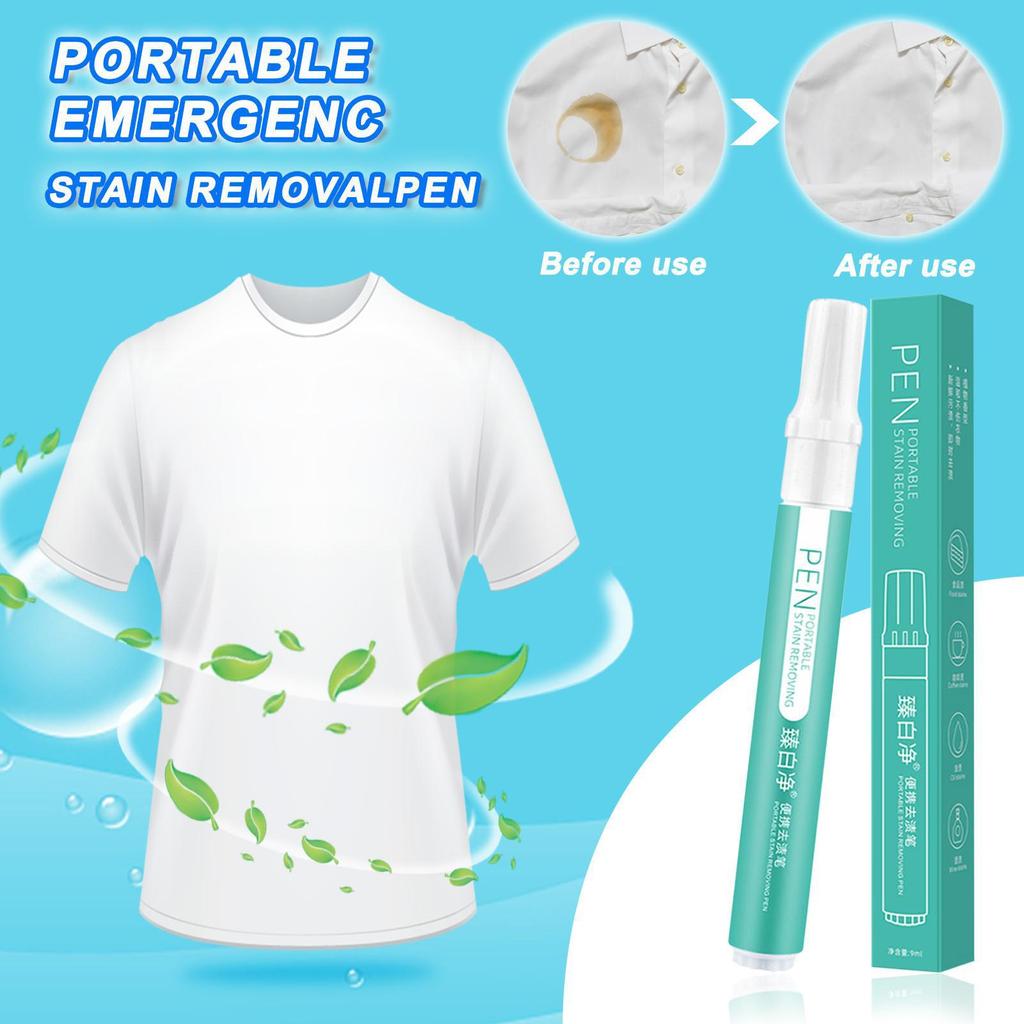 Bleach Pen Clothing Clean Stain Removal Brush Pen Removing Pen