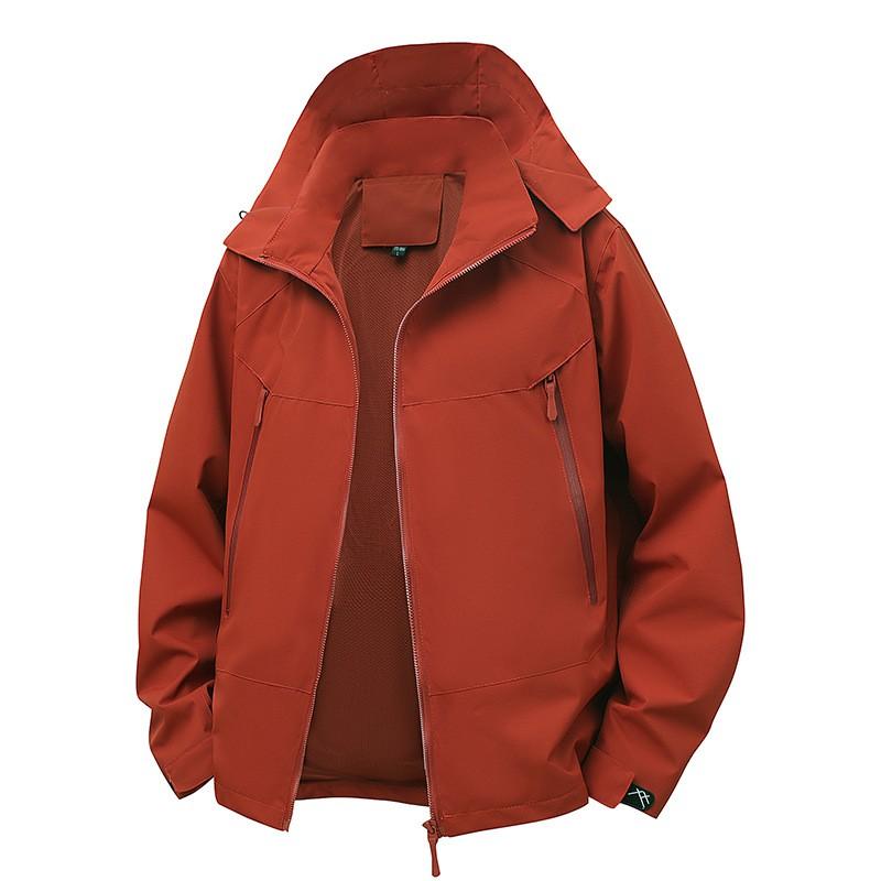 Unisex Lightweight Waterproof Windproof Hooded Outdoor Jacket Hiking Camping Trekking Fall