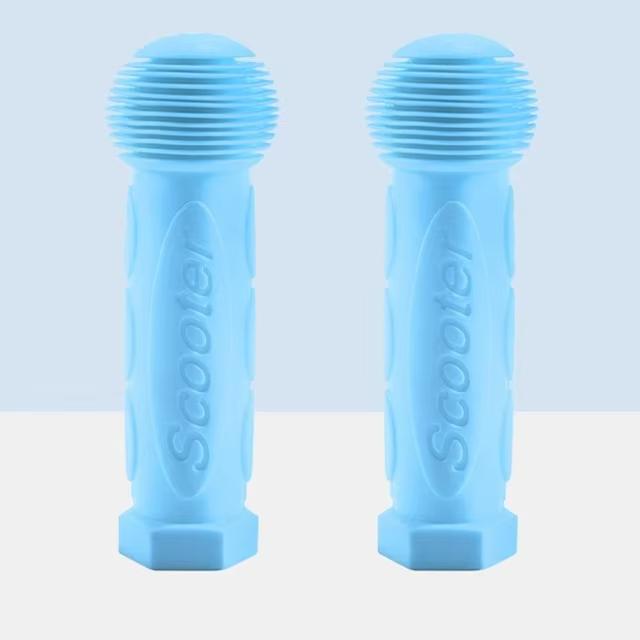 1 Pair Rubber Grip Bike Bicycle Handle Bar Grips Cover Anti-slip Tricycle Skateboard Scooter Handlebar for Kids Children Cycling