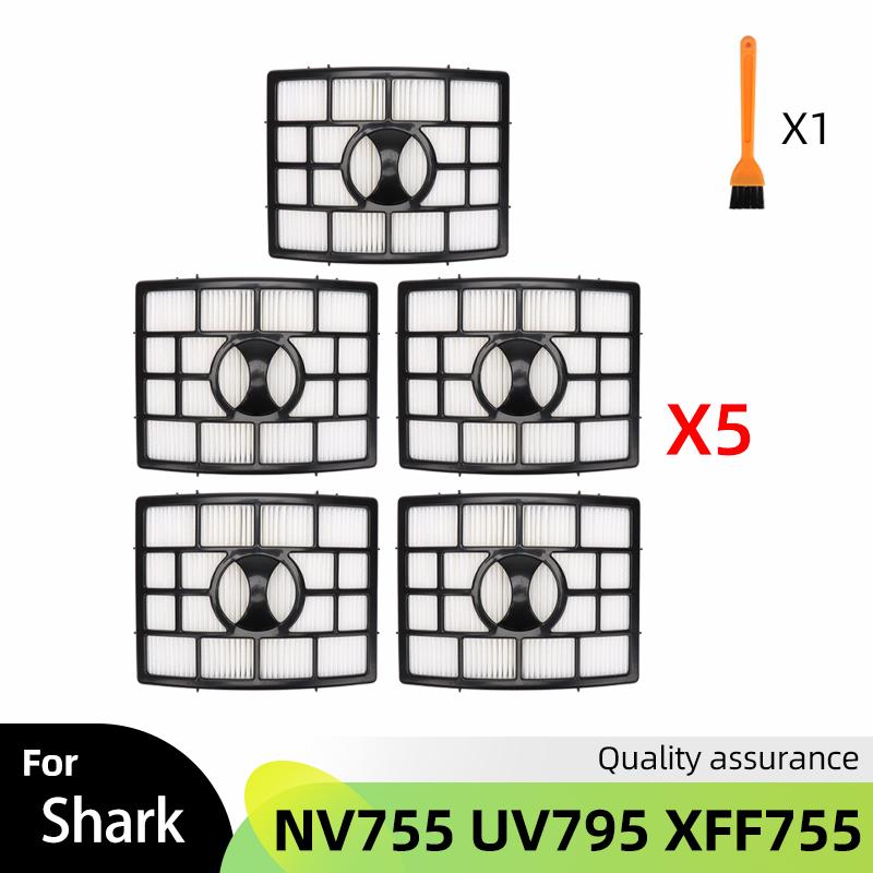 Vacuum Filter Compatible For Shark Spinner Power Lift Type XL Capacity NV755 and UV795 Rotor Detachable Vacuum Cleaner