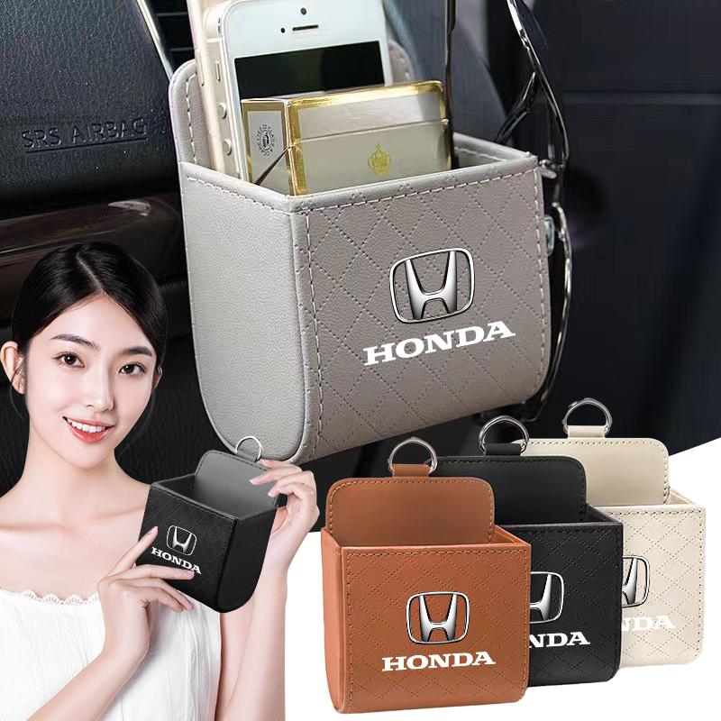 Car Air Outlet Storage Box Phone Glasses Organizer Car Goods For Honda Fit Mugen Insight Type S R VTEC DOHC Modulo Vezel Legend RR Si
