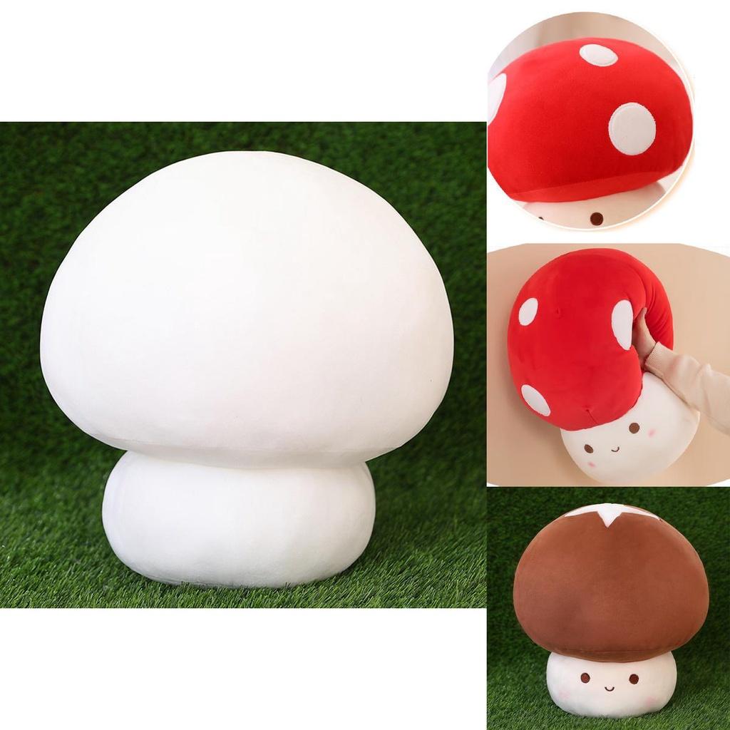 Red Umbrella Mushroom Plush Toy Soft And Cuddly!