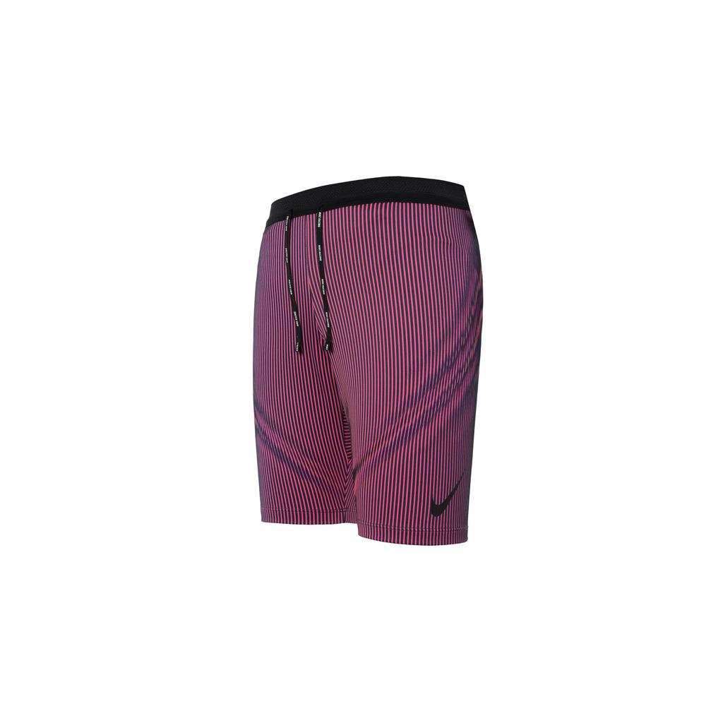 Nike Aeroswift Dri-FIT Adv Logo Stripe Quick-Dry Running Fashion Shorts Men Shorts Coal-Black FN3370-060