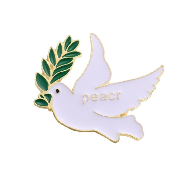Fashionable Peace Doves Brooch Trendy Brooch Representing Peace and Friendship Suitable for Versatile Use and Longevity 1