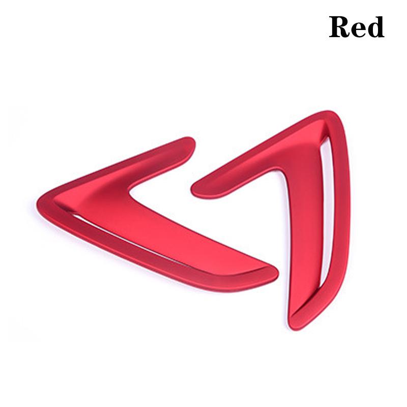 Dla BMW 3 GT F34 Chrome czarny błyszczący na boczny nawiew samochodu przepływ powietrza błotnik wlotu dekoracja pokrywa koło naklejka na przedni zderzak