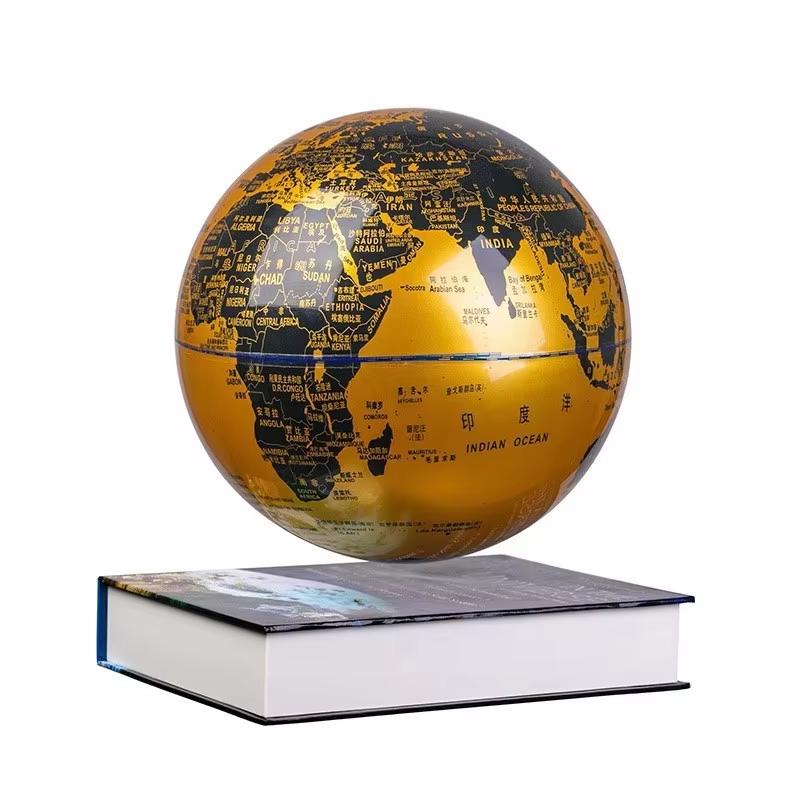 LED World Map Magnetic Levitation Floating Globe Lamp Lighting Decoration Terrestrial Globe Antigravity Magic Ball Night Lights
