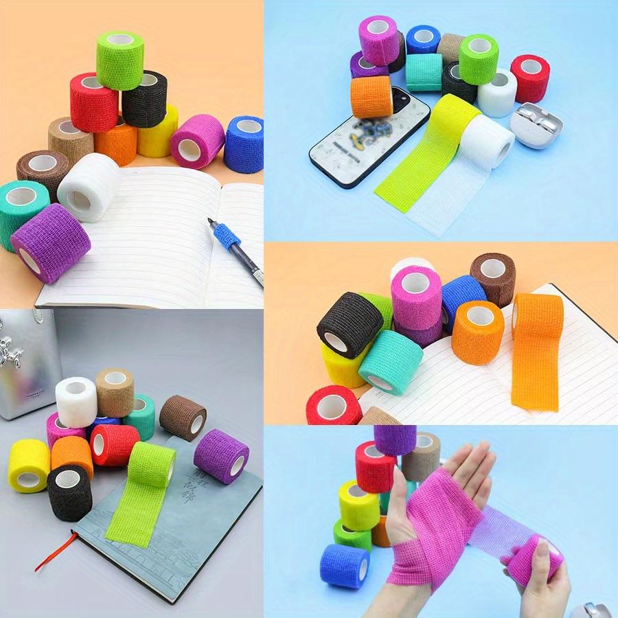 1pc Self Adhesive Elastic Bandage Non-slip Waterproof Fingers Bandage Tattoo Cover Breathable Outdoor Sport Protective Tape