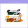 Corgi Husky Desenho Animado Fofo Segurando Garrafa Miniatura Para Presentear e Coleção