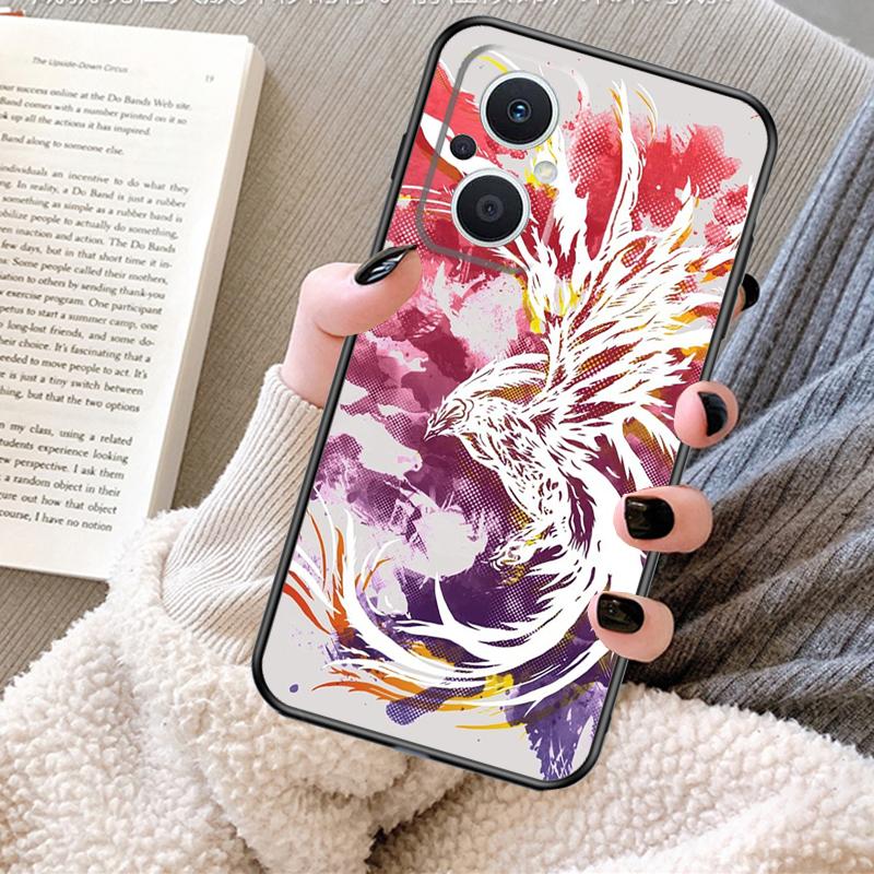 

Phoenix Bird Case For OPPO Reno 11F 11 12 13 F 8T 7 8 10 Pro OPPO Find X8 X6 Pro X3 X5 Lite Cover Fundas OPPO Find X5