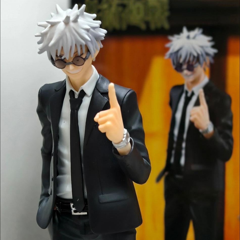 Anime Figure Jujutsu Kaisen Satoru Gojo Suguru Geto PVC Anime Character Model Desktop Decoration New Year Gift