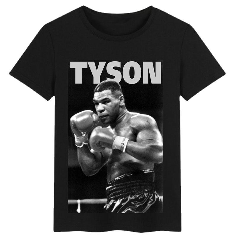 Boxing Champion Custom Boxing Short Sleeve Mens and Womens Tshirt Short Sleeve Tyson Printed Tshirt Size S3xl S